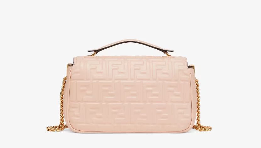 Fendi Baguette Chain Midi Nappa leather Bag