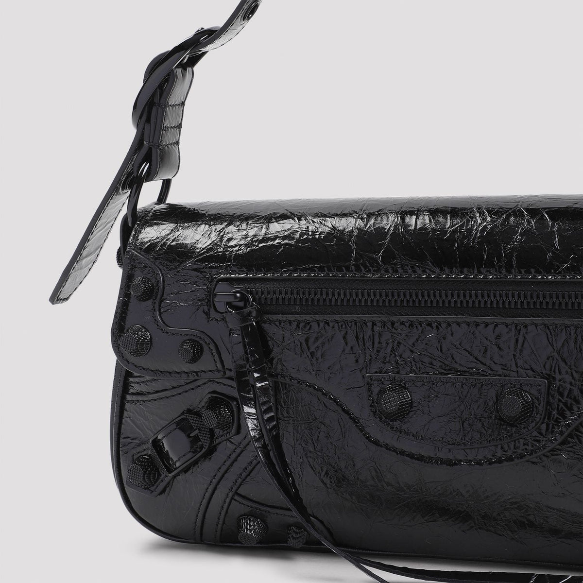 BALENCIAGA Luxurious Leather Mini Handbag