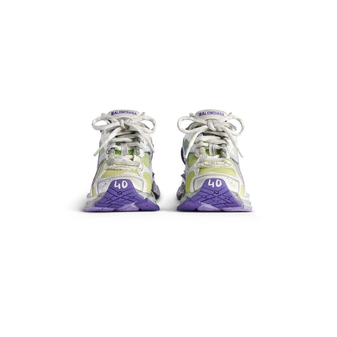 BALENCIAGA Women's Gradient Mesh Runner Sneakers