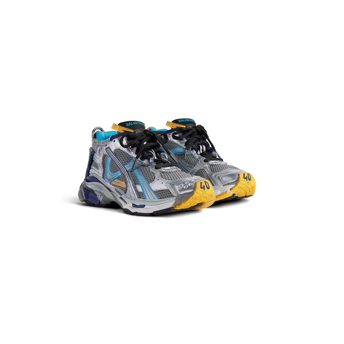 BALENCIAGA Men's Runner Mesh Sneakers