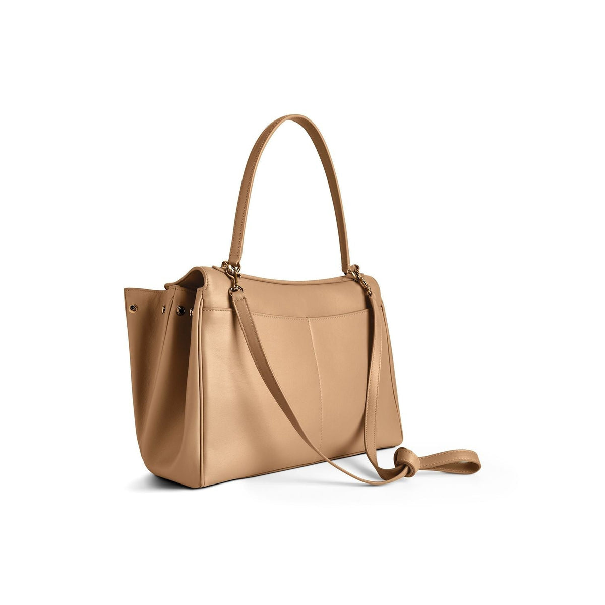 BALENCIAGA Mini Rodeo Leather Handbag