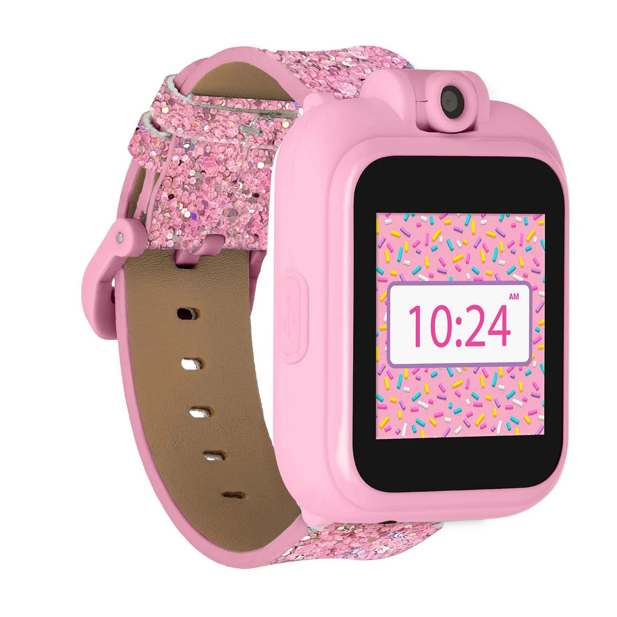 PlayZoom 2 Kids Smartwatch & Earbuds Set: Blush Glitter
