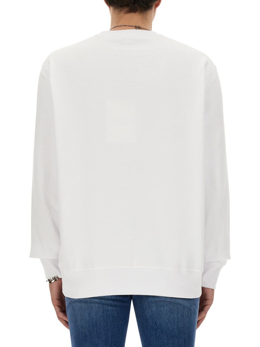 Alexander Mcqueen Men Skull Sweatshirt
