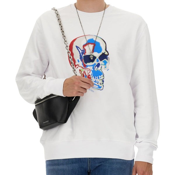 Alexander Mcqueen Men Skull Sweatshirt