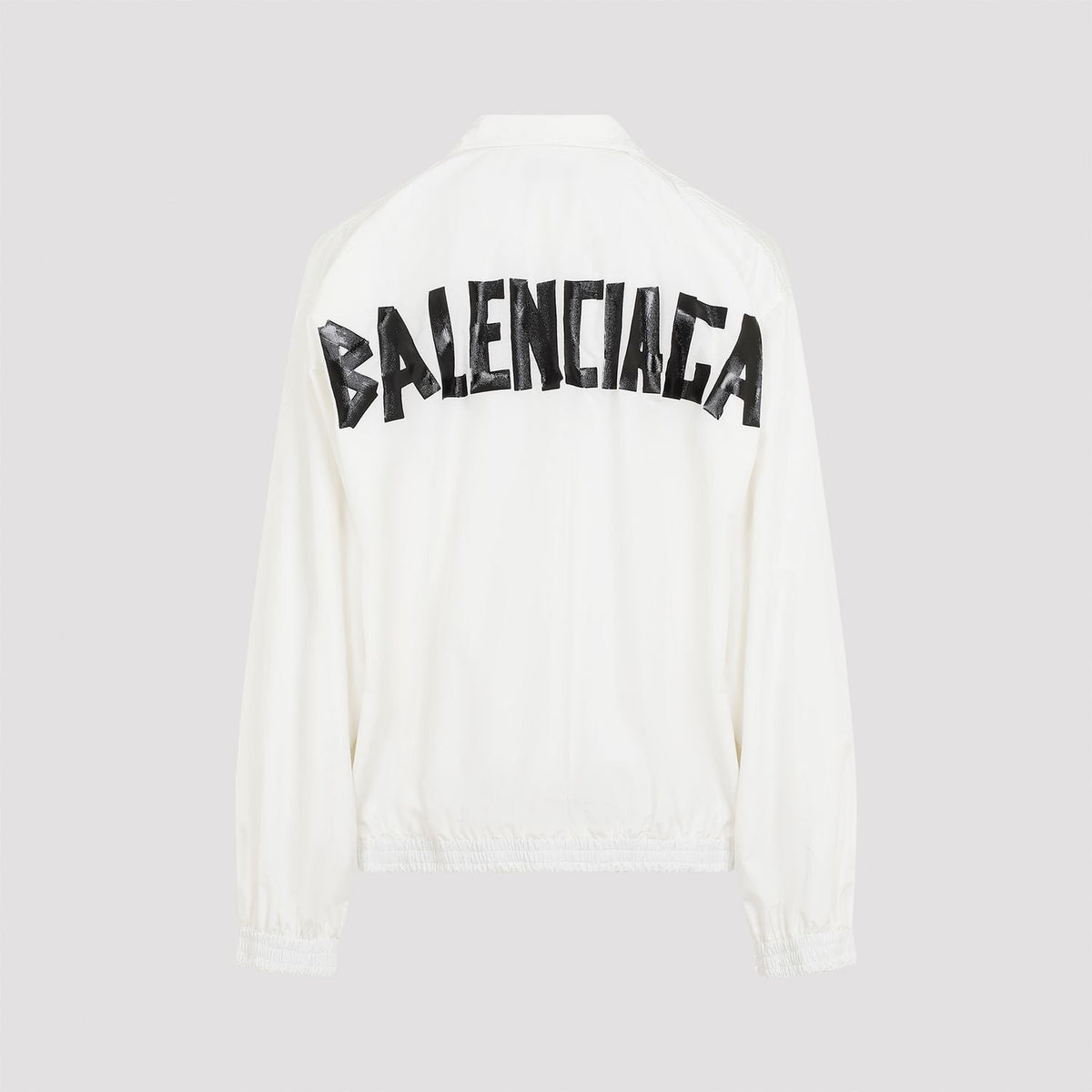 BALENCIAGA Oversized Track Jacket with New Tape Type Logo