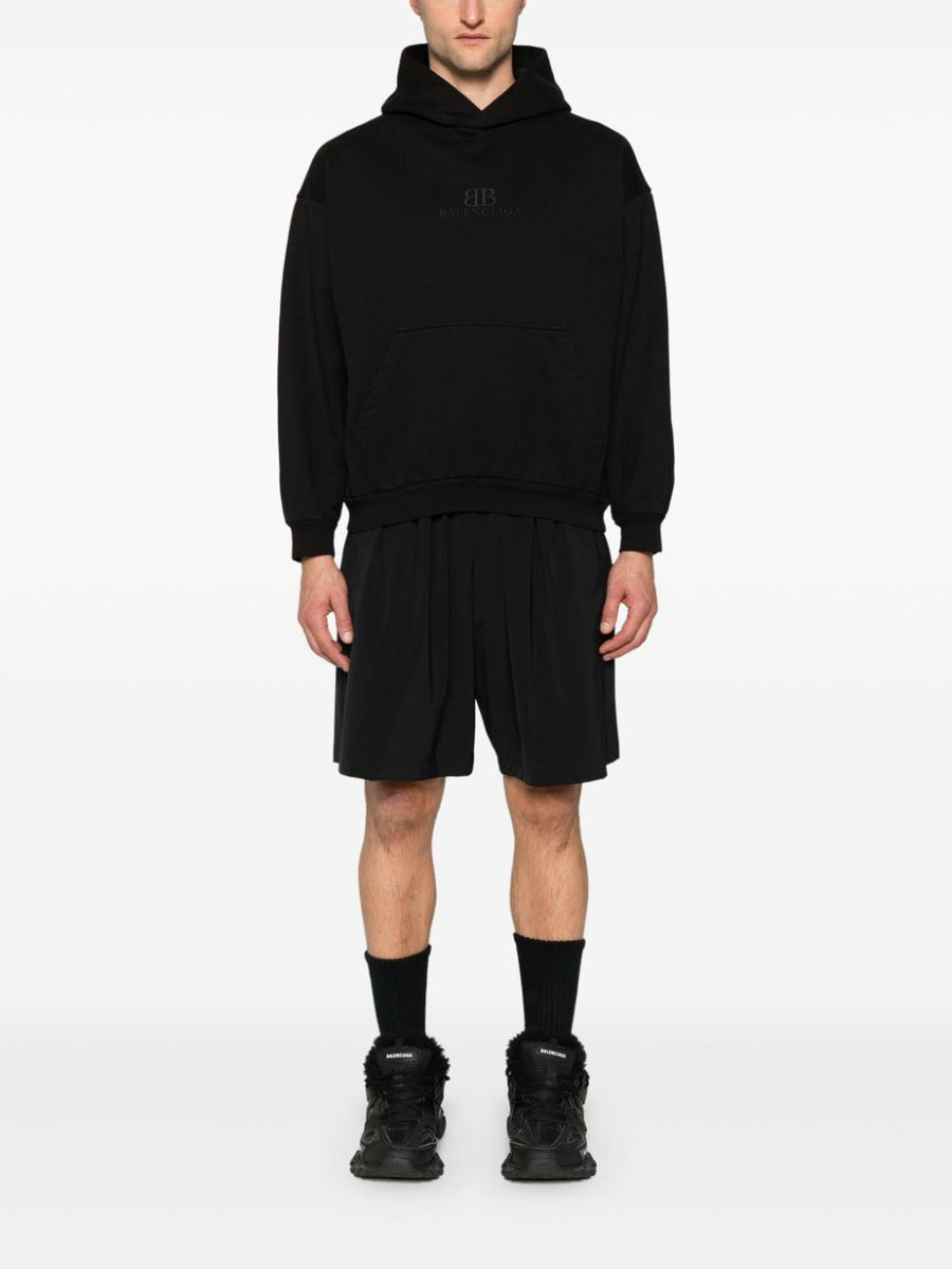 BALENCIAGA Stretch Activewear Shorts - Regular Fit, Size S