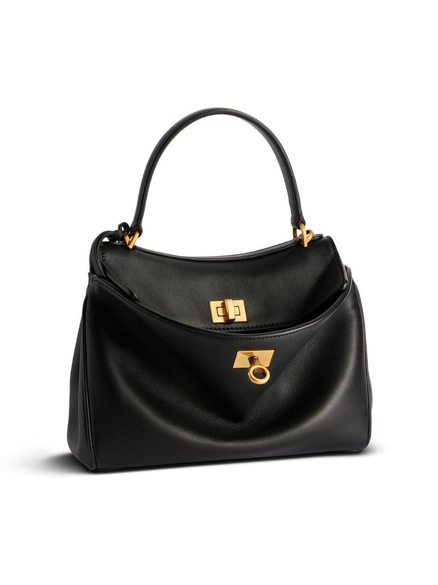 BALENCIAGA Mini Leather Rodeo Handbag