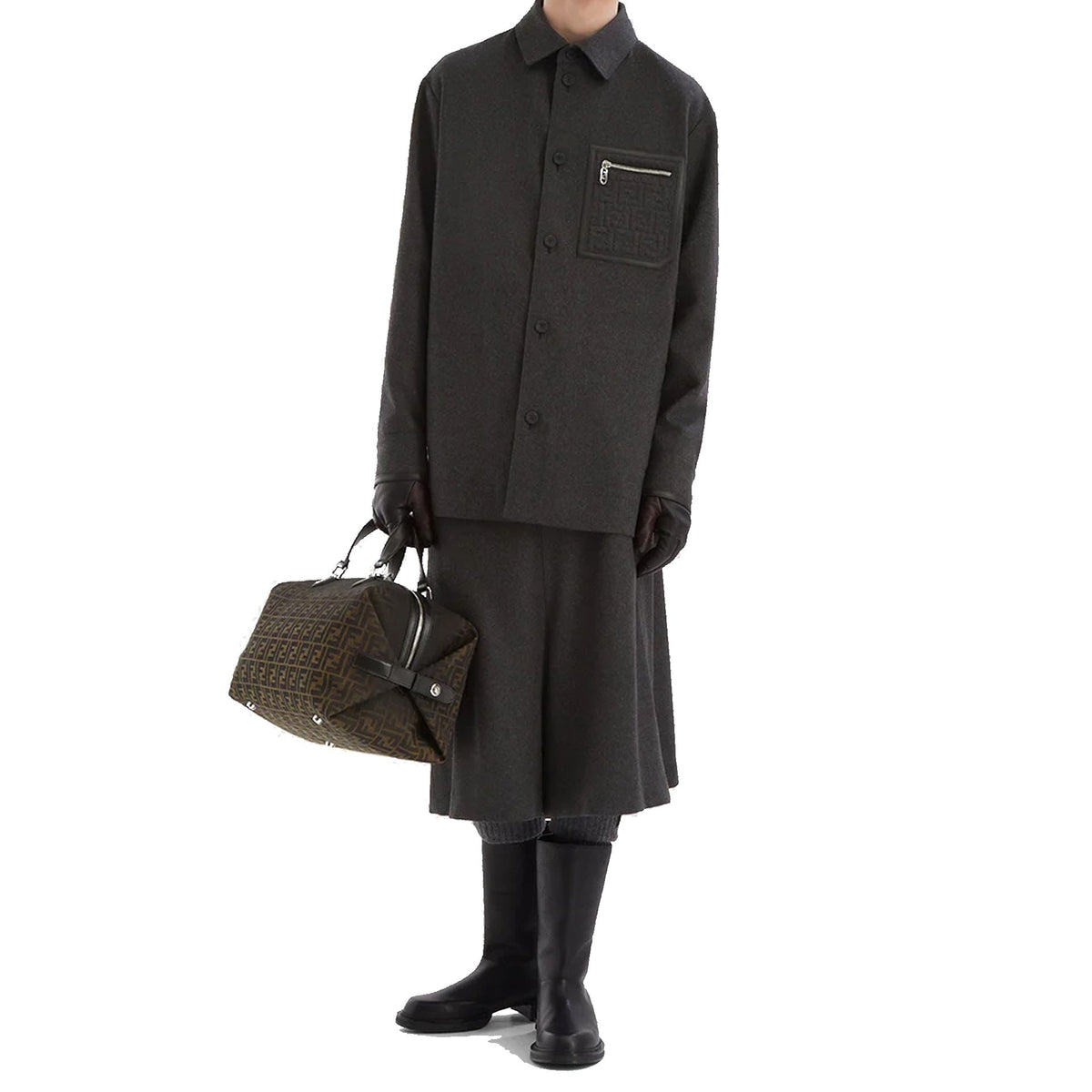 Fendi Go-To Cashmere Jacket Men