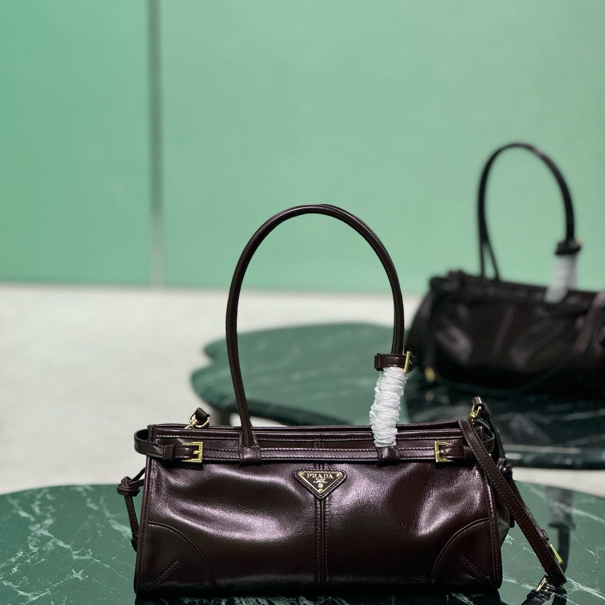 PD MEDIUM LEATHER HANDBAG