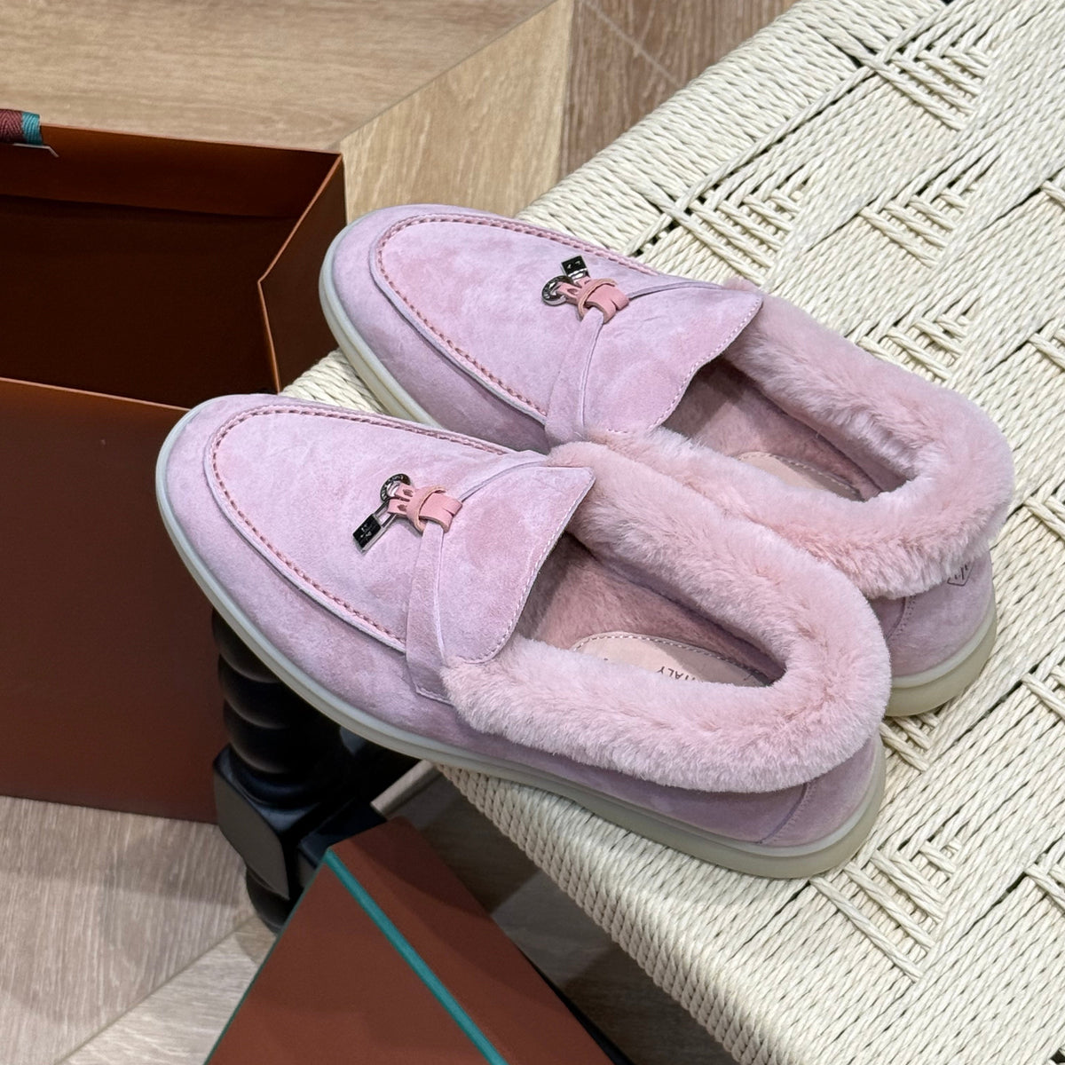 LORO P SUMMER CHARMS LOAFERS