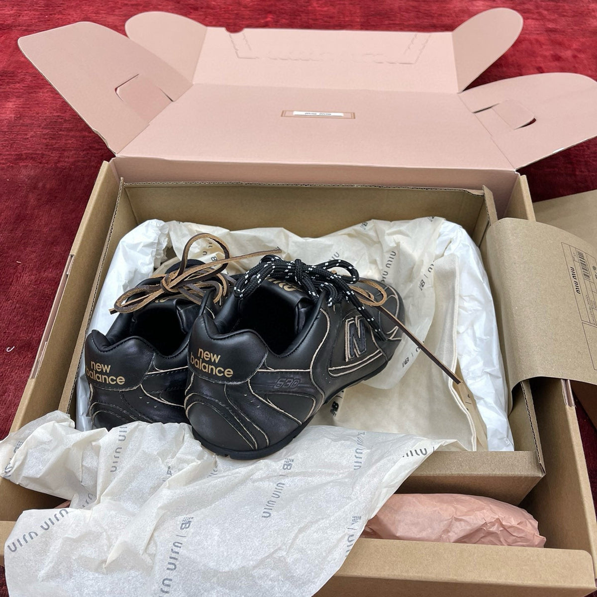 MIU M x NEW BALANCE TRAINERS