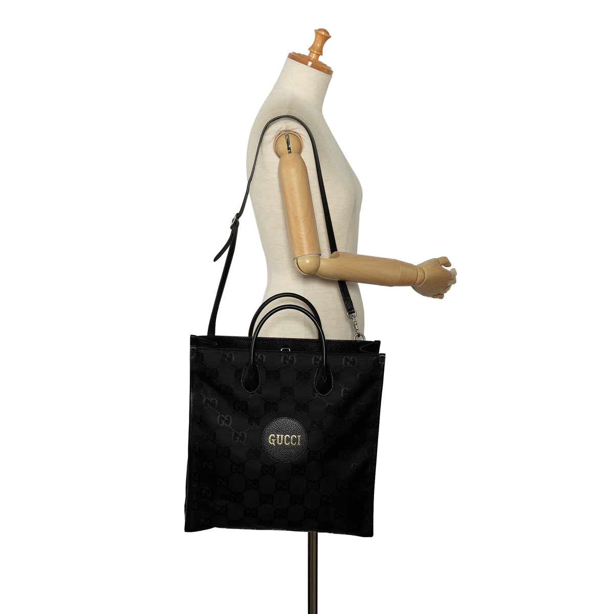 GUCCI GG Econyl Off The Grid Convertible Tote Satchel