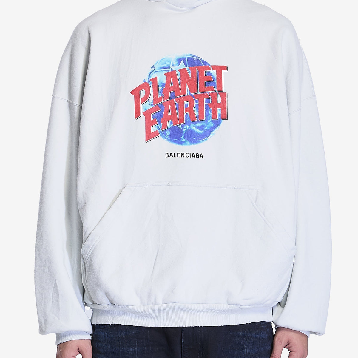 BALENCIAGA Planet Earth Large Fit Hoodie