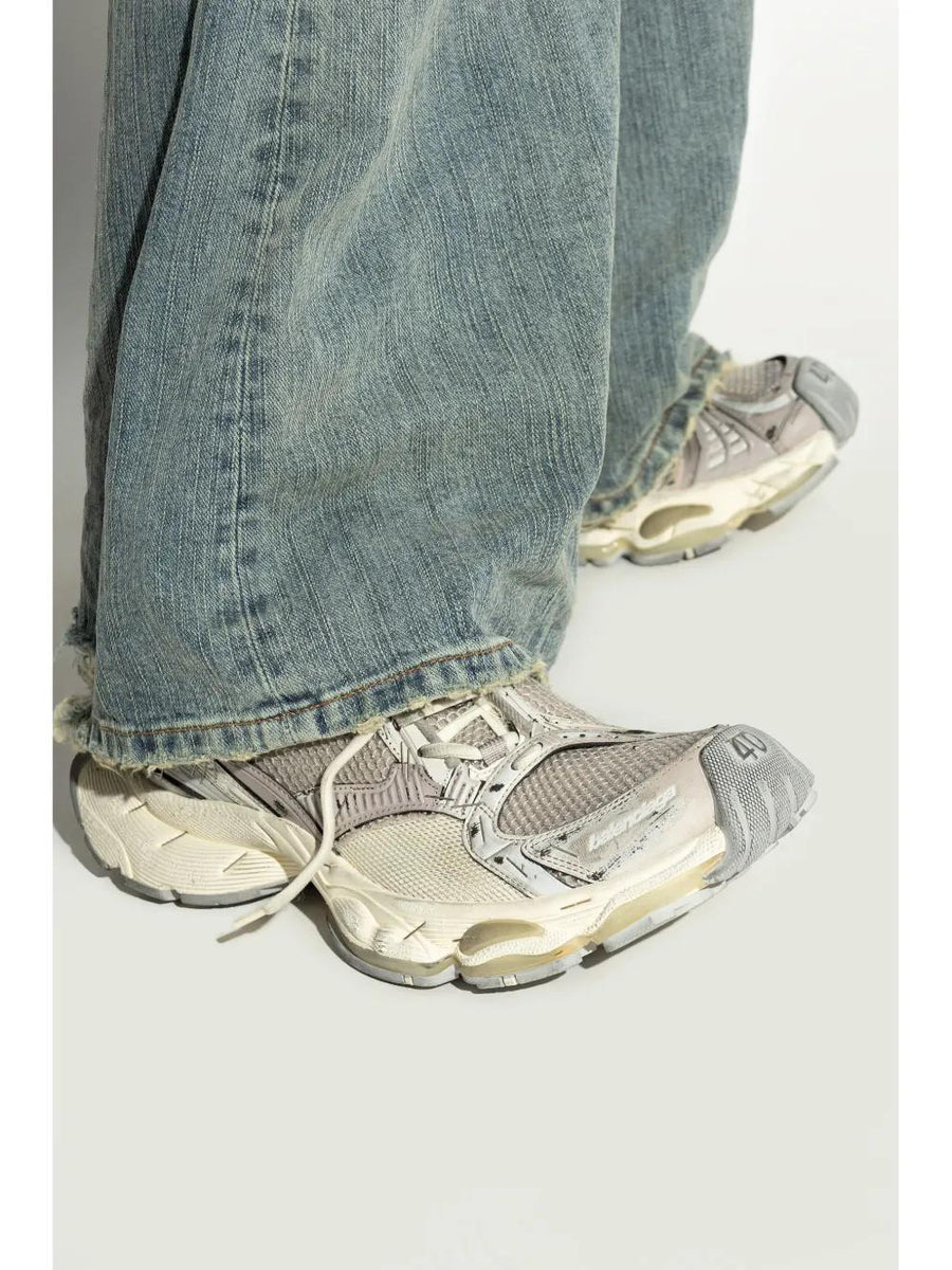 BALENCIAGA Vintage Effect Low-Top Sneakers for Women