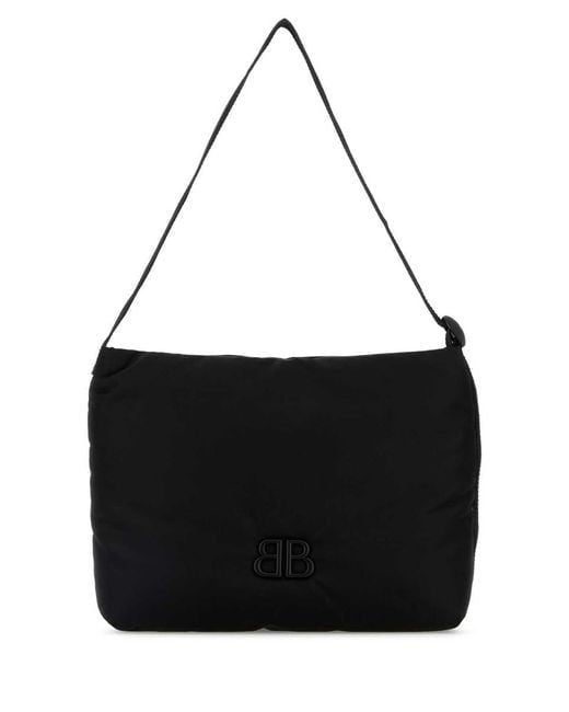 BALENCIAGA Monaco Mini Hobo Handbag for Men - FW25 Collection