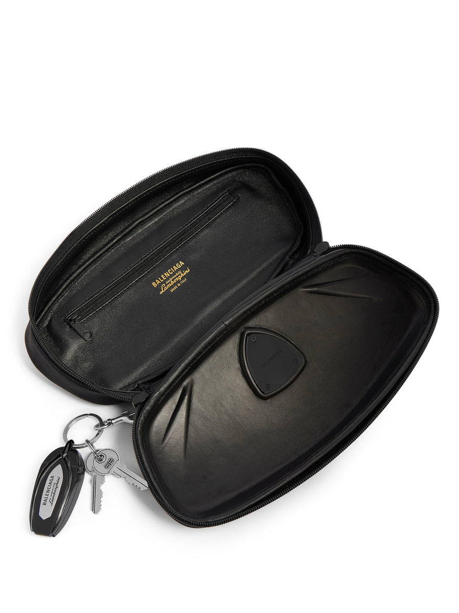 BALENCIAGA Automobili Mini Clutch with Charms