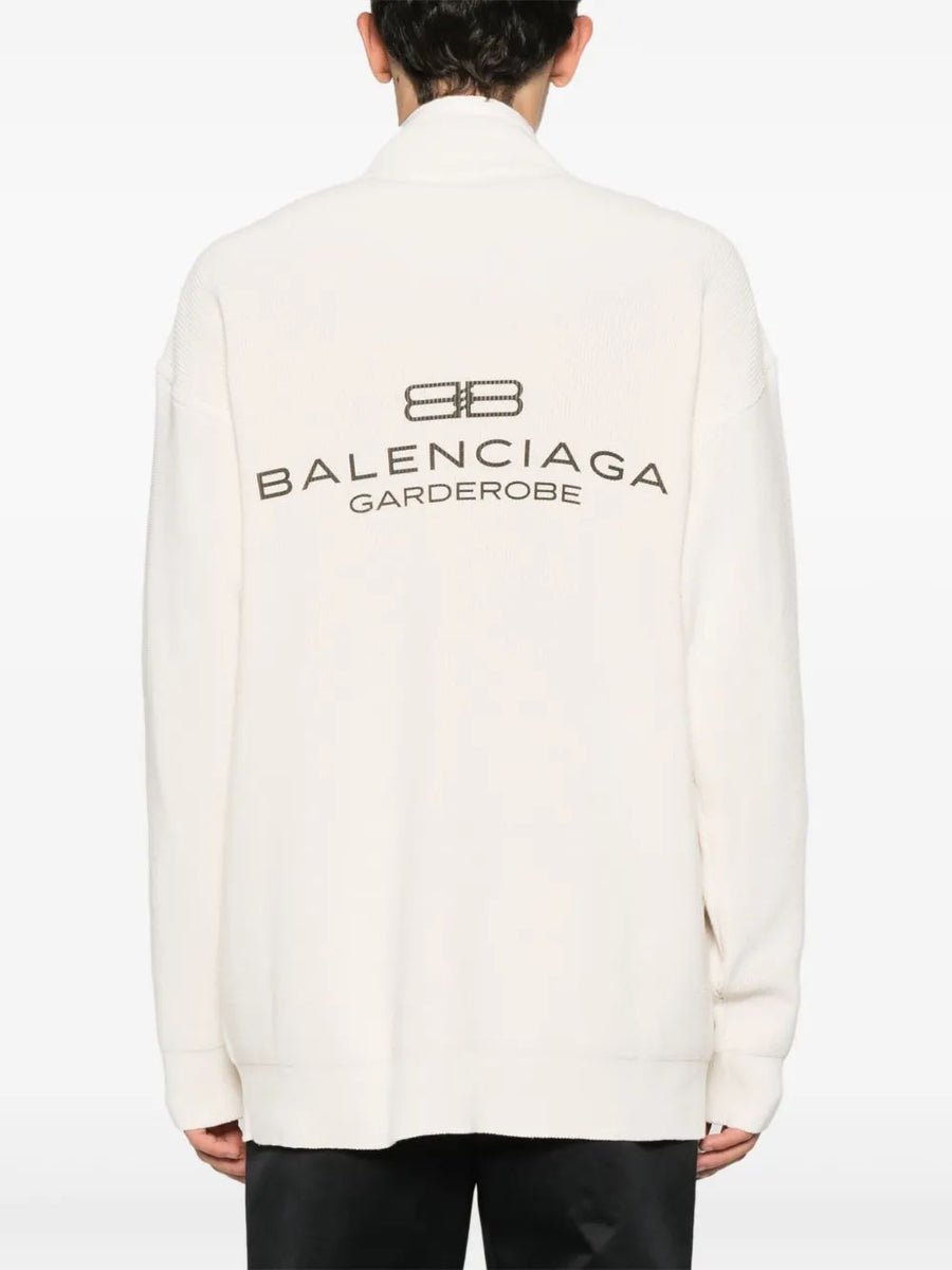 BALENCIAGA Intertwined Cotton-Polyester Sweater for Men