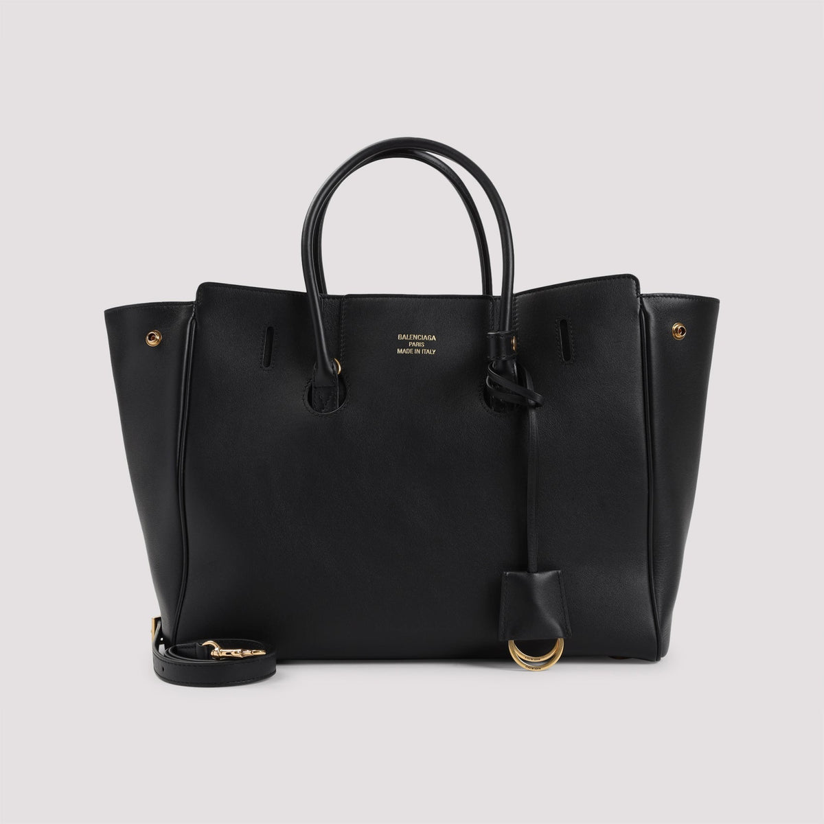 BALENCIAGA Mini Hampton Carry All Handbag
