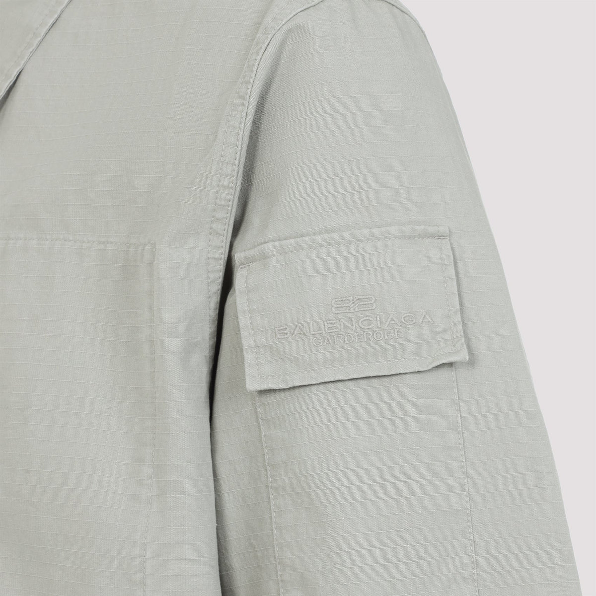 BALENCIAGA Military Long Sleeve Shirt