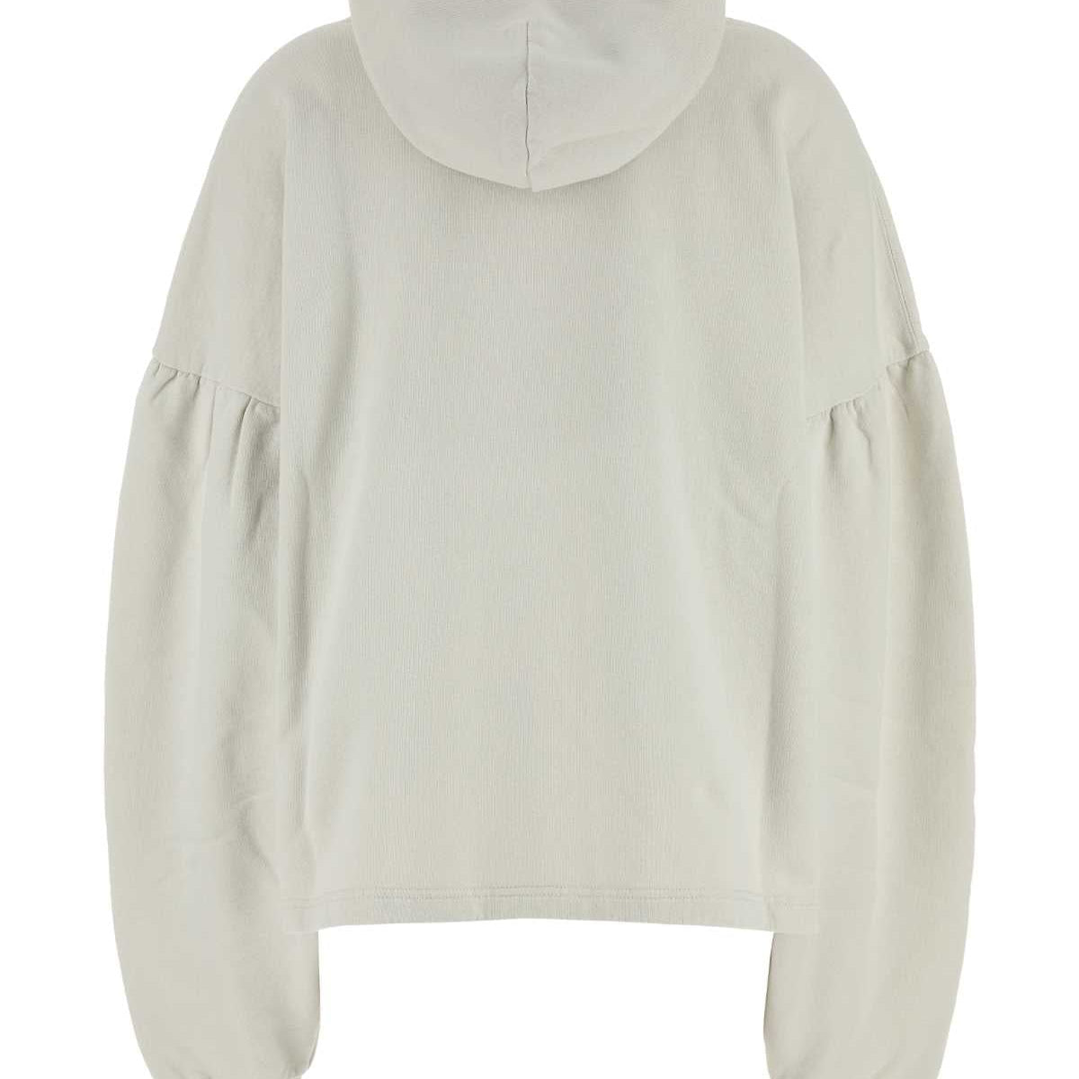 BALENCIAGA Mini Cotton Cropped Hoodie