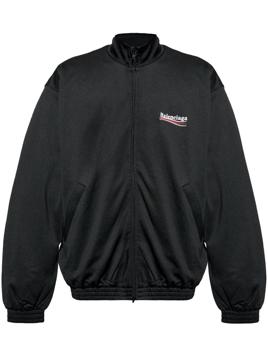 BALENCIAGA Political Campaign Zip Hoodie for Men