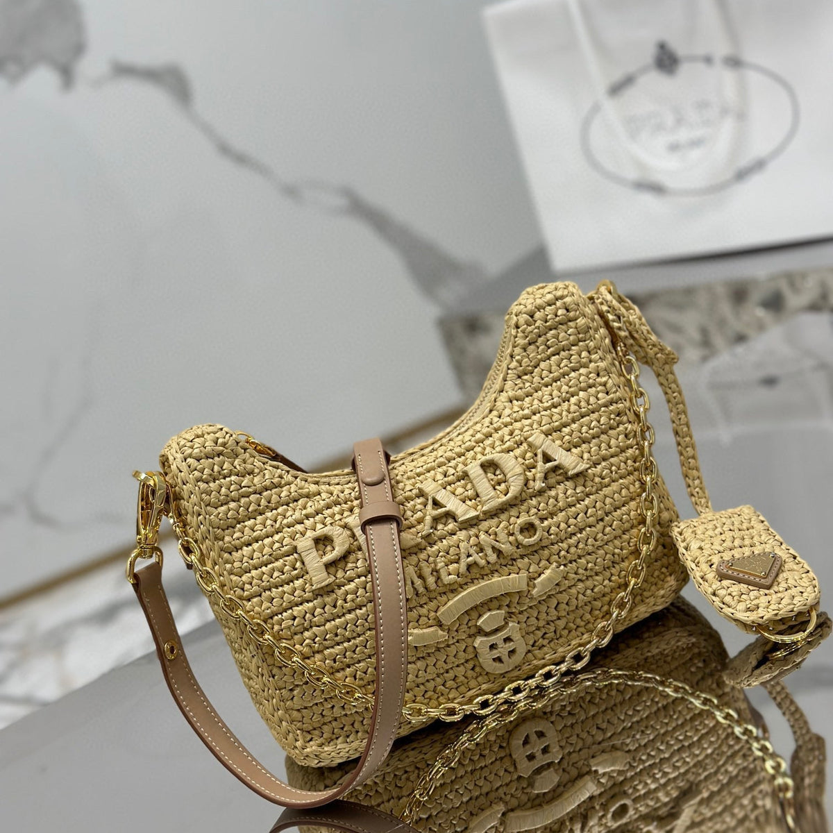 PD RE-EDITION CROCHET MINI BAG