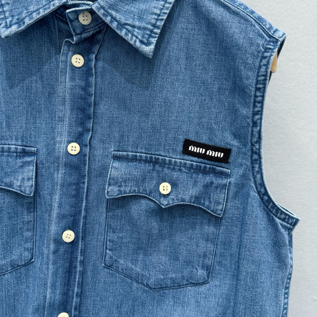 MIU M DENIM SHIRT