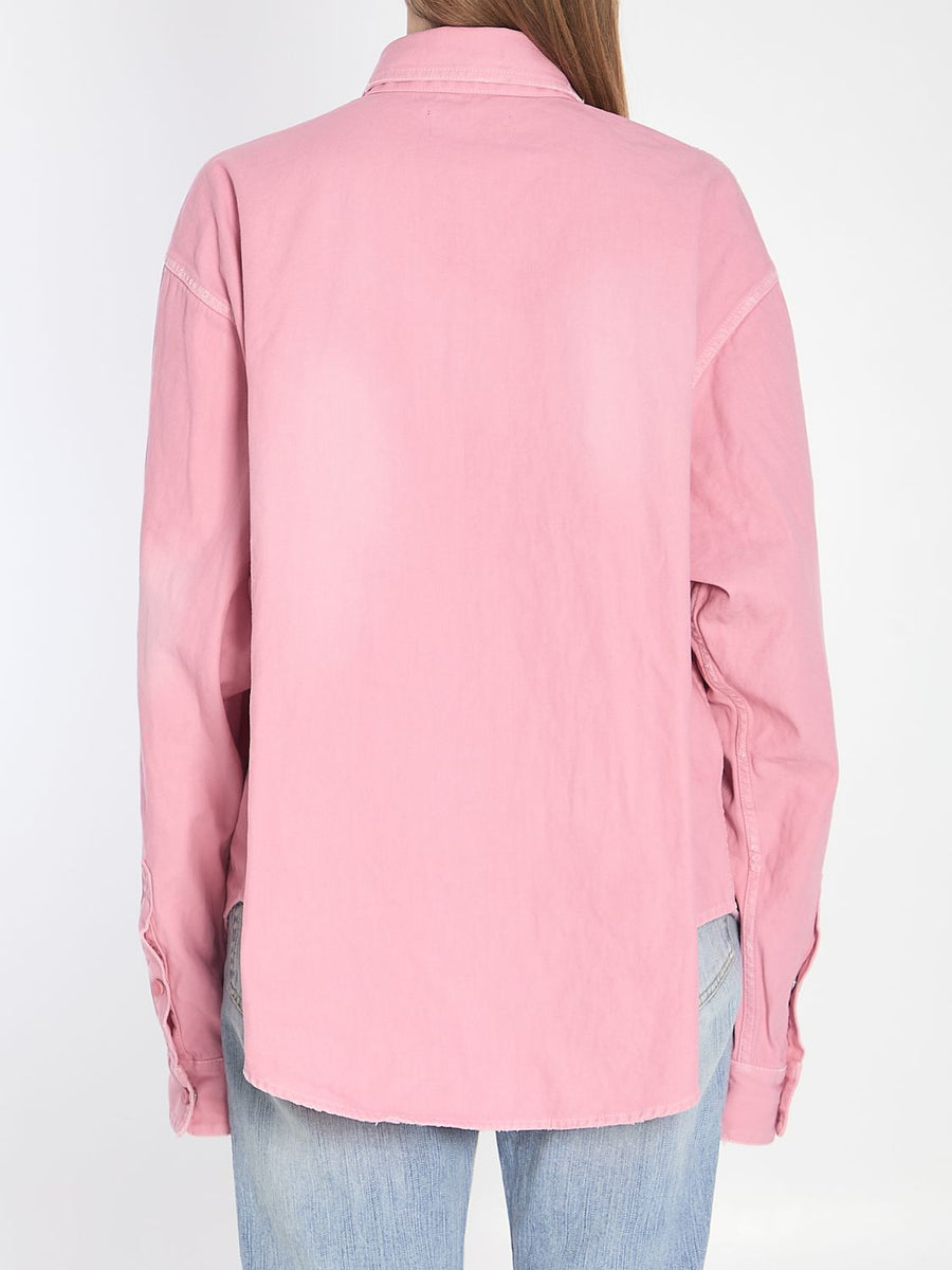 BALENCIAGA Oversize Denim Shirt - Large Fit