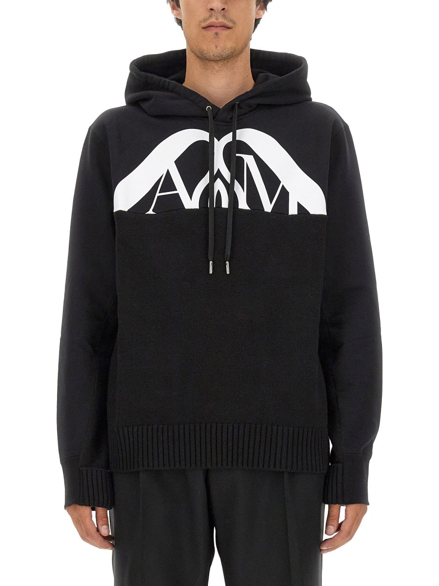 Alexander Mcqueen Men Sweatshirt With Logo