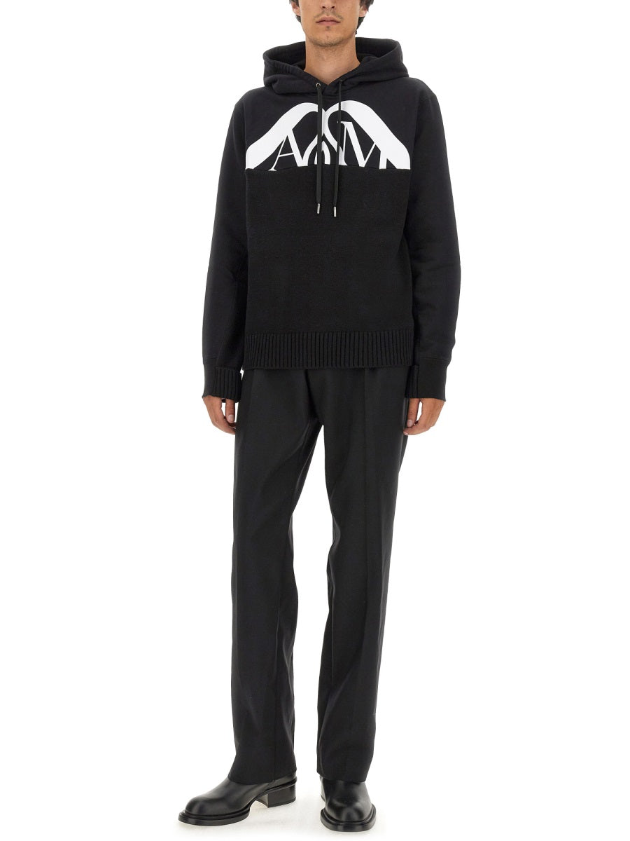 Alexander Mcqueen Men Sweatshirt With Logo
