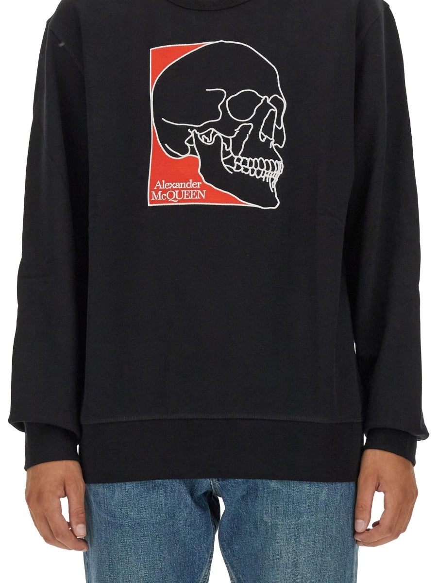 Alexander Mcqueen Men Sweatshirt With Logo