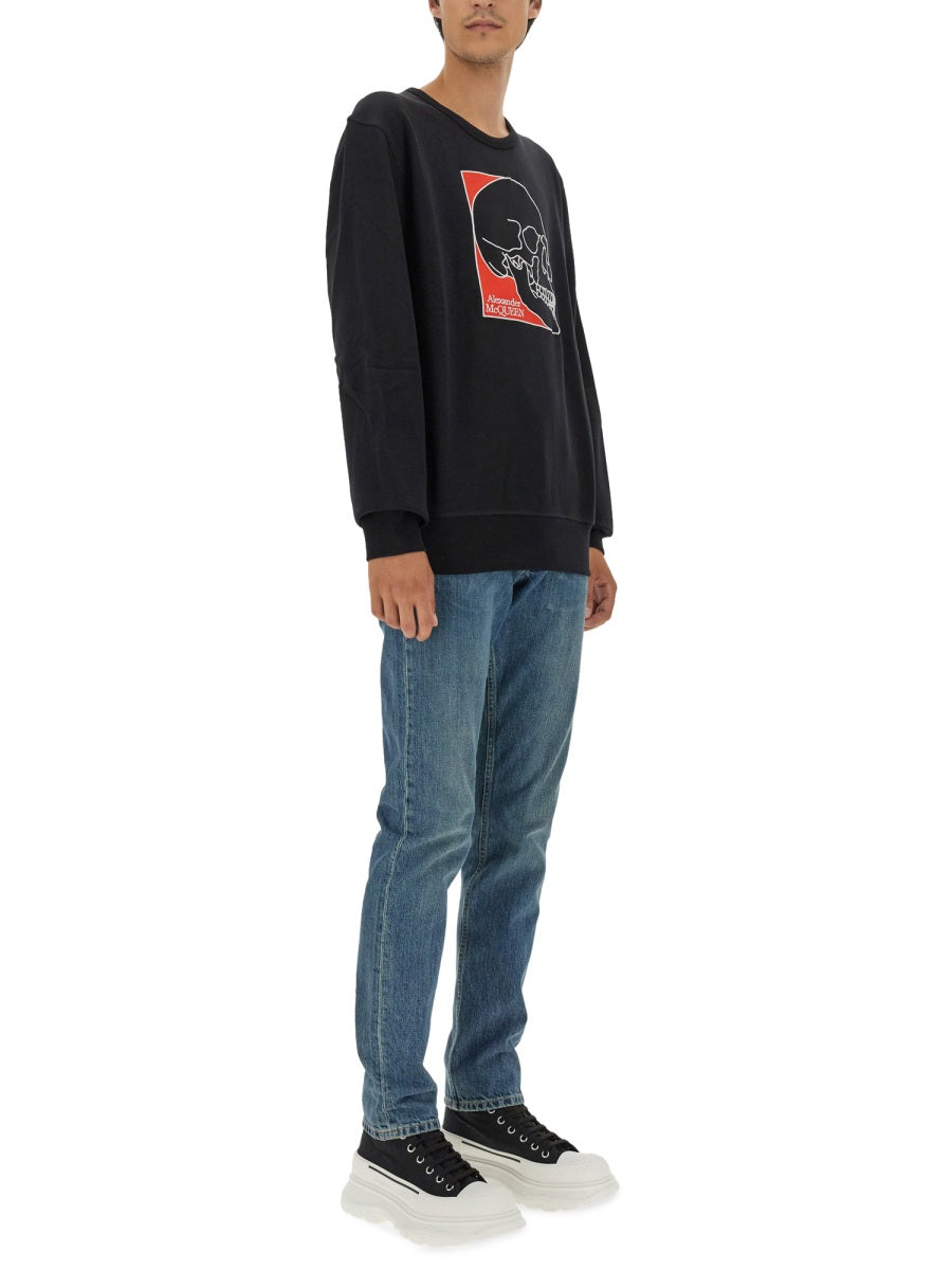Alexander Mcqueen Men Sweatshirt With Logo