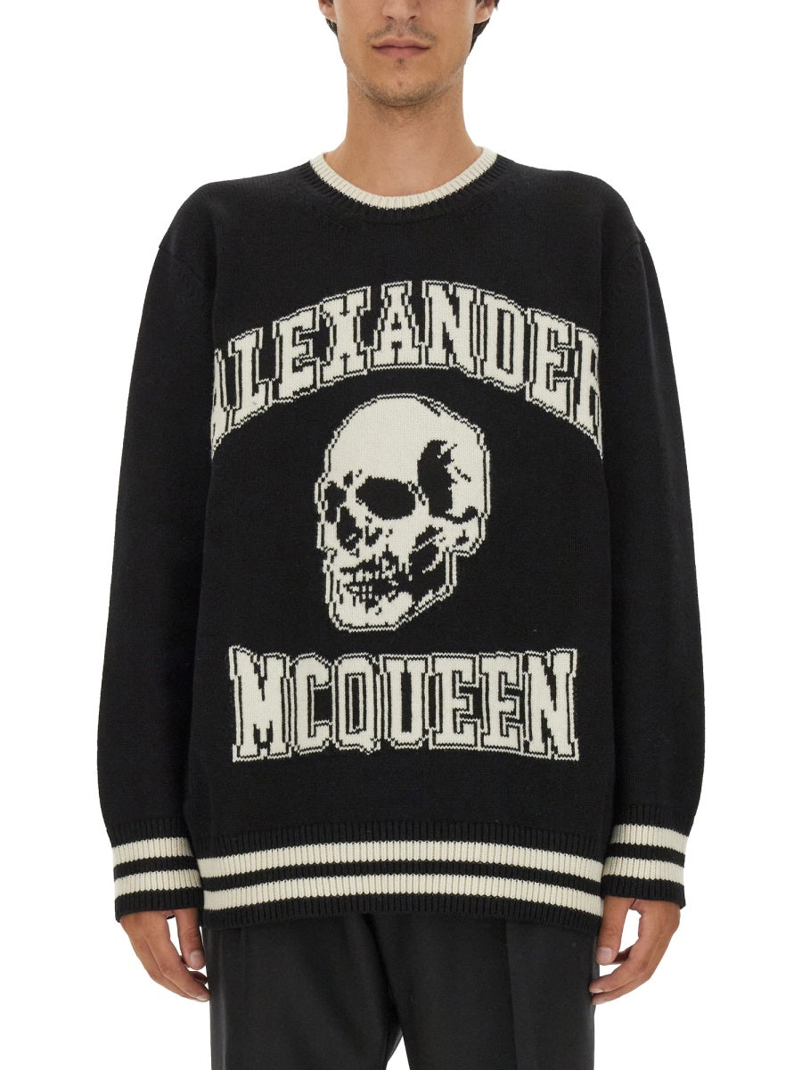 Alexander Mcqueen Men Varsity Sweater