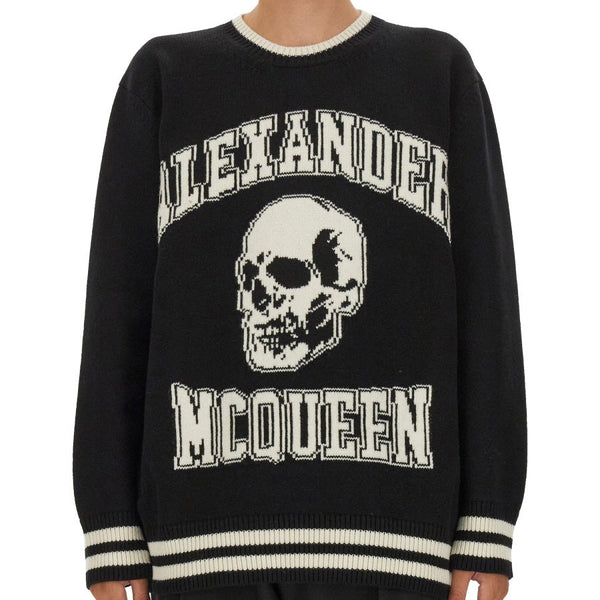 Alexander Mcqueen Men Varsity Sweater