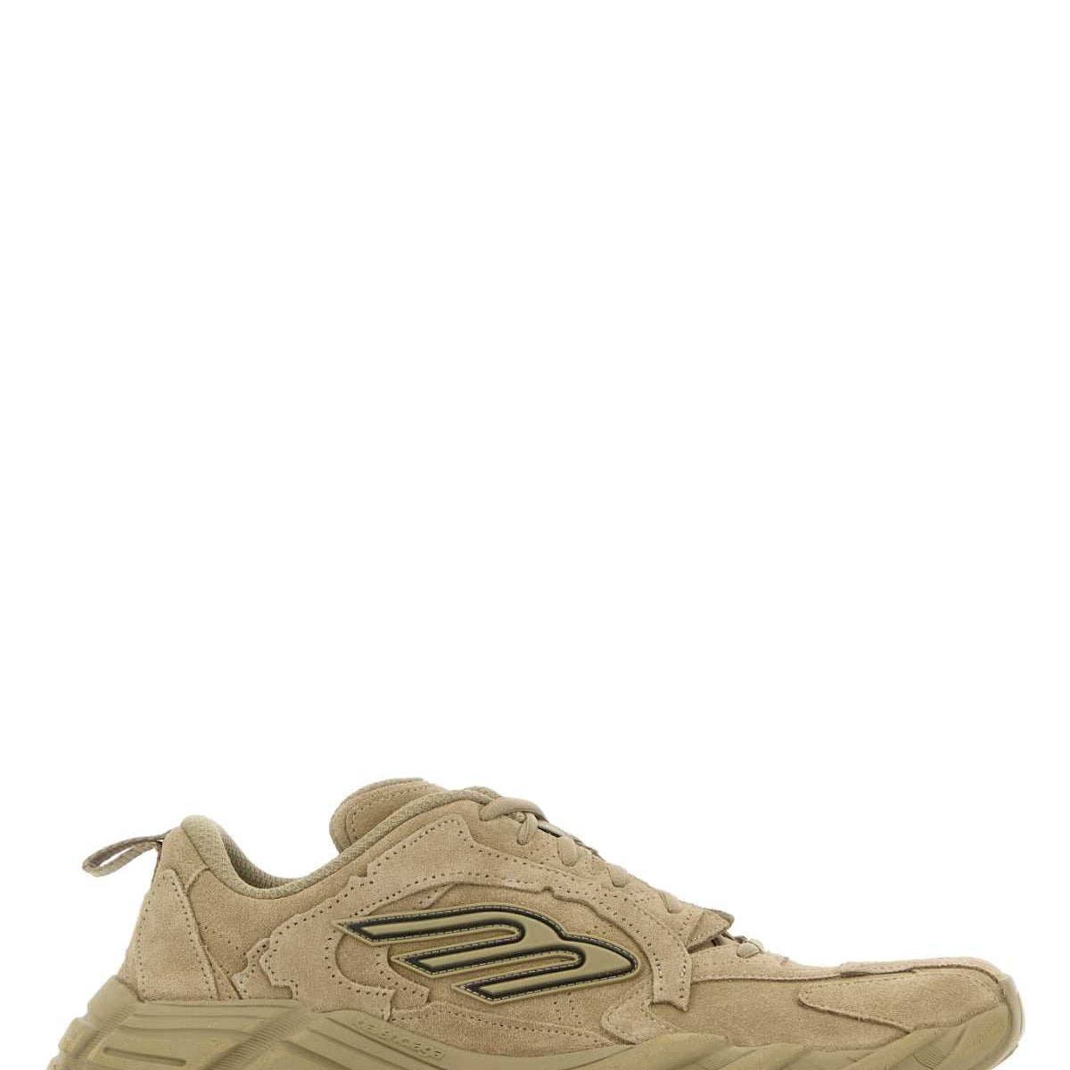 BALENCIAGA Suede Monday Sneakers for Men