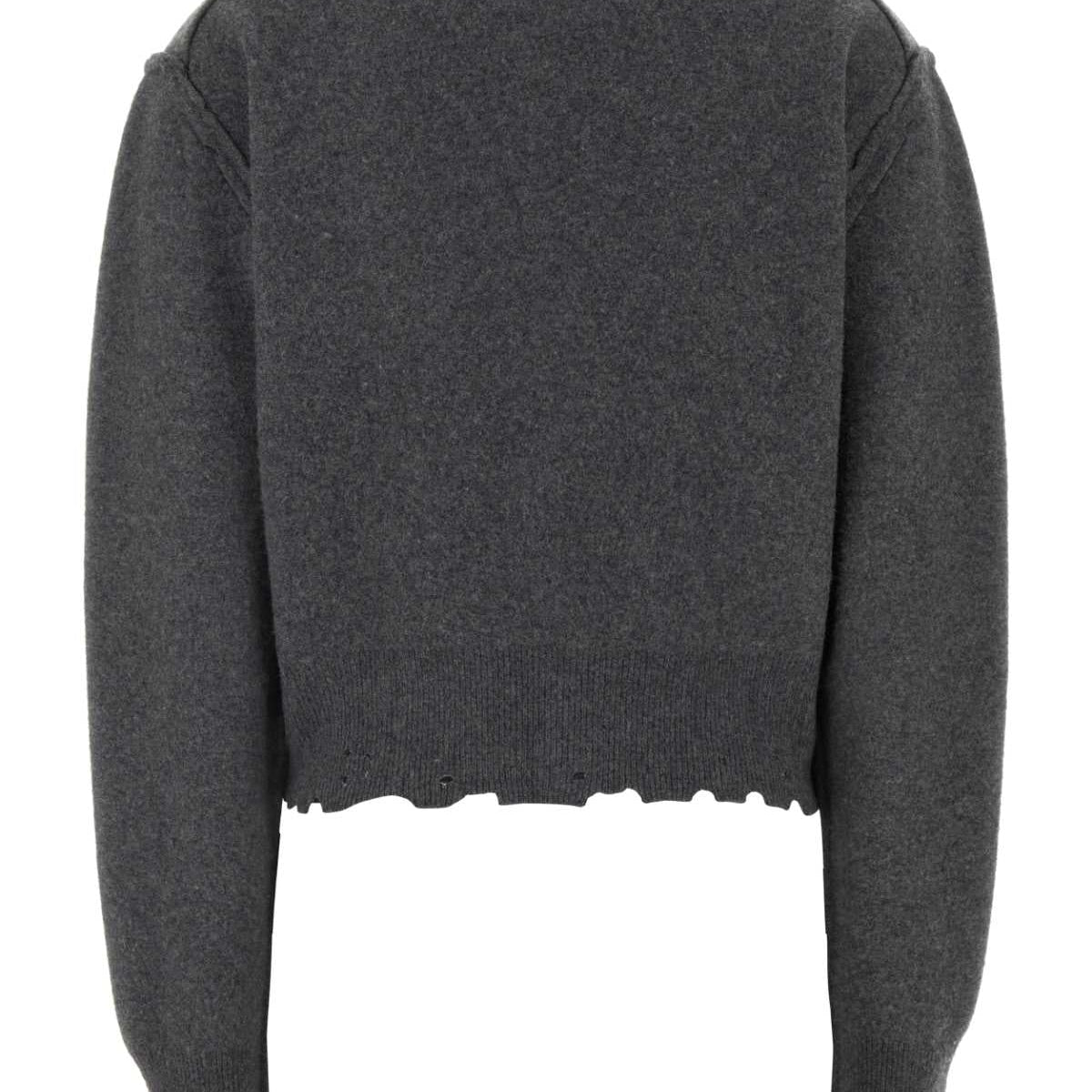 BALENCIAGA Cashmere Blend Inside-Out Cardigan