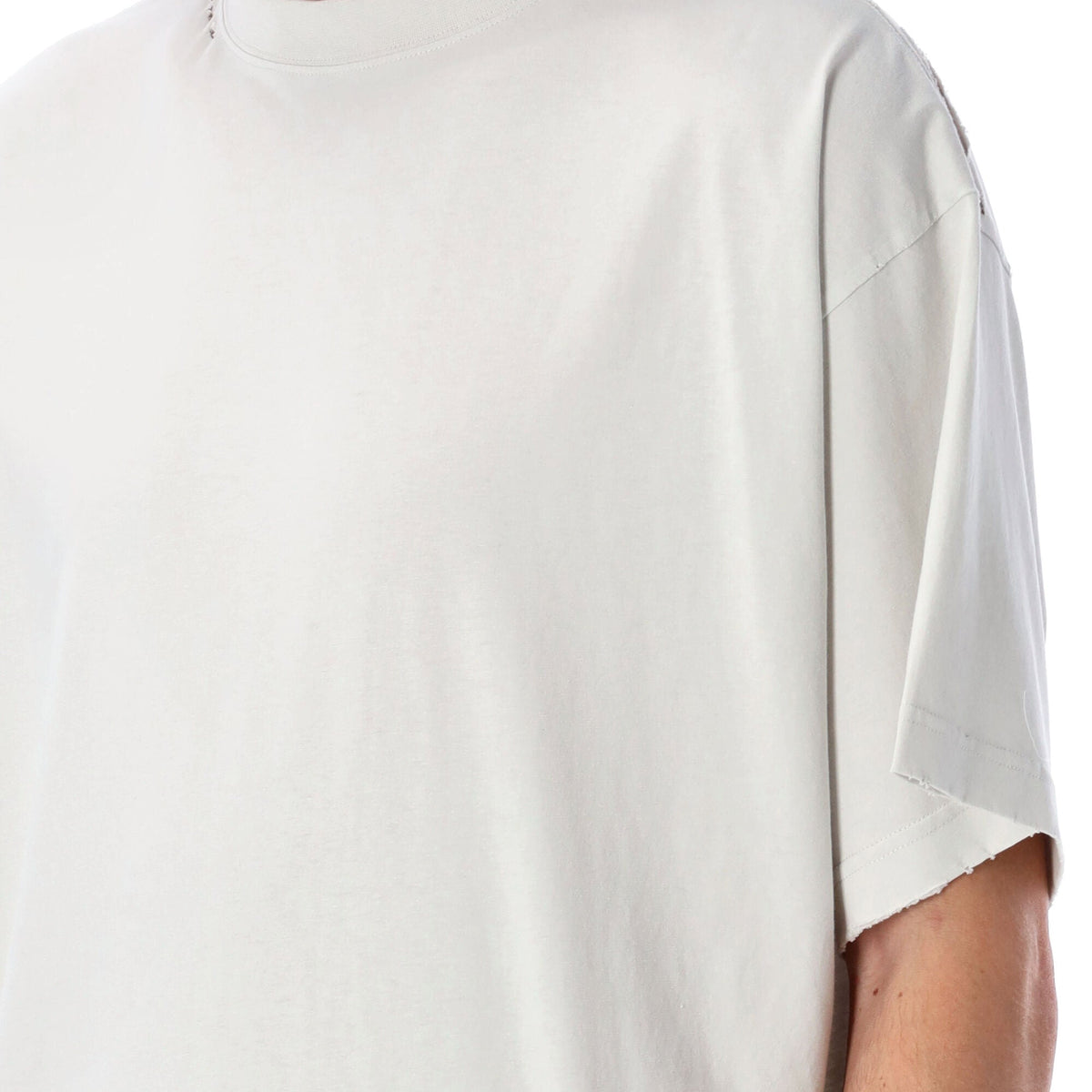 BALENCIAGA Oversized Security Tape Logo T-Shirt - Size 2