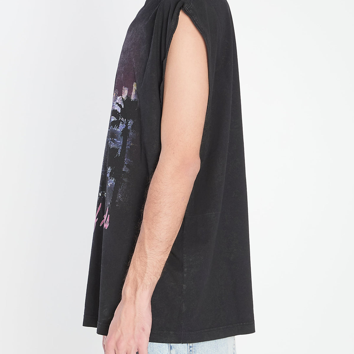 BALENCIAGA City of Angels Oversized Sleeveless T-Shirt - Size 02