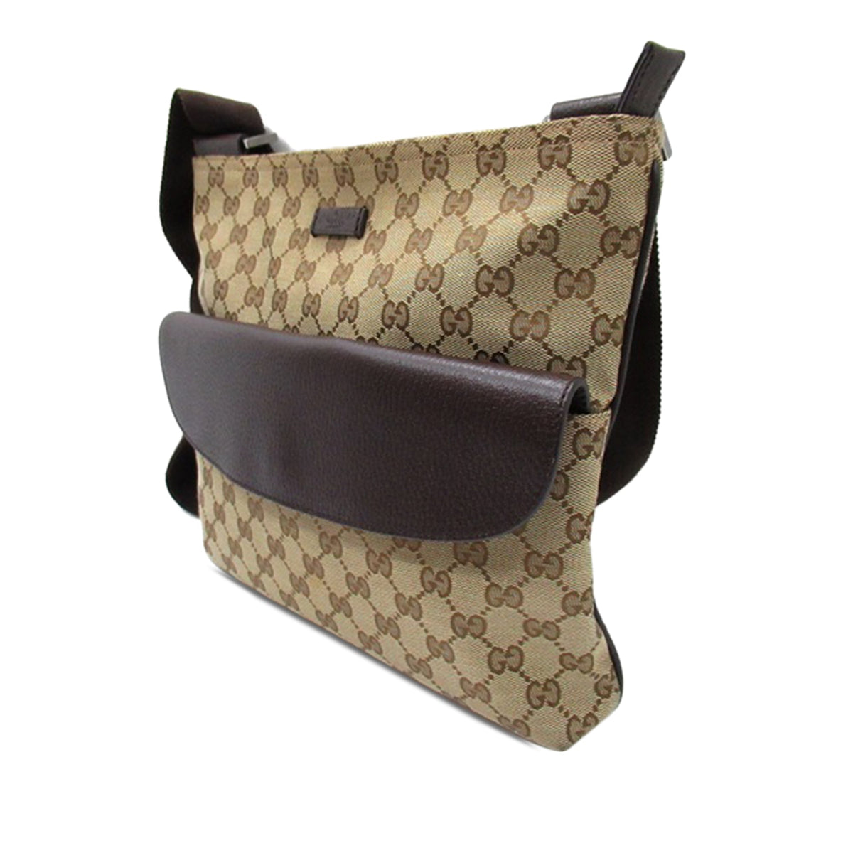 GUCCI GG Canvas Crossbody Crossbody Bag