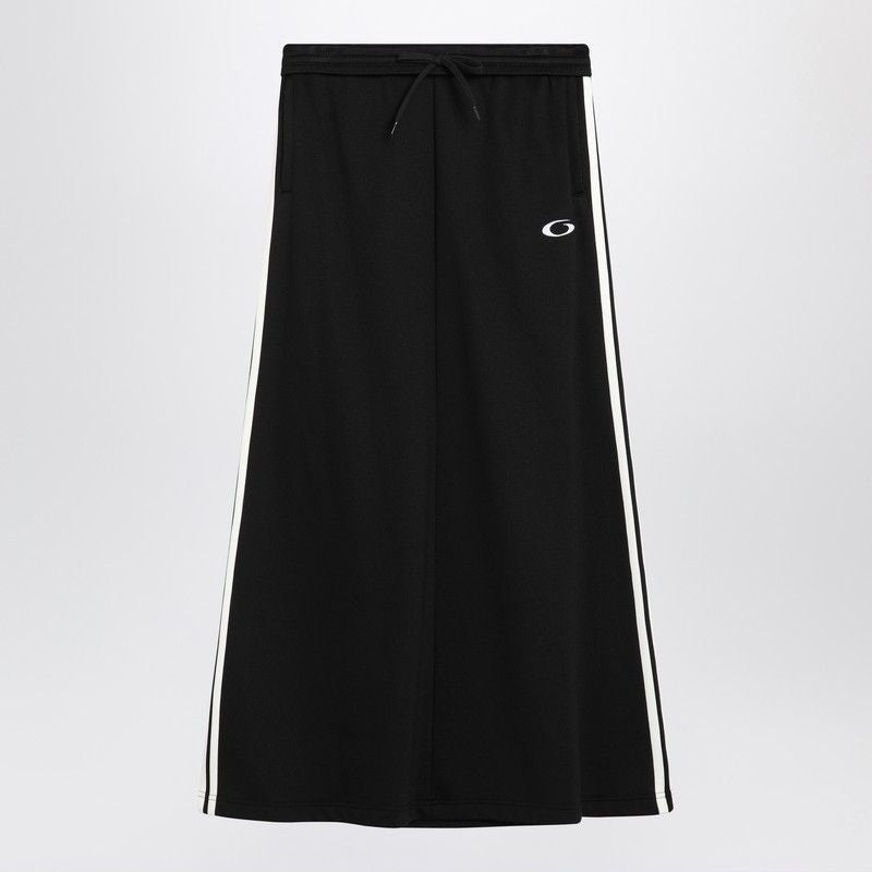 BALENCIAGA Stripe-Detail Straight Skirt