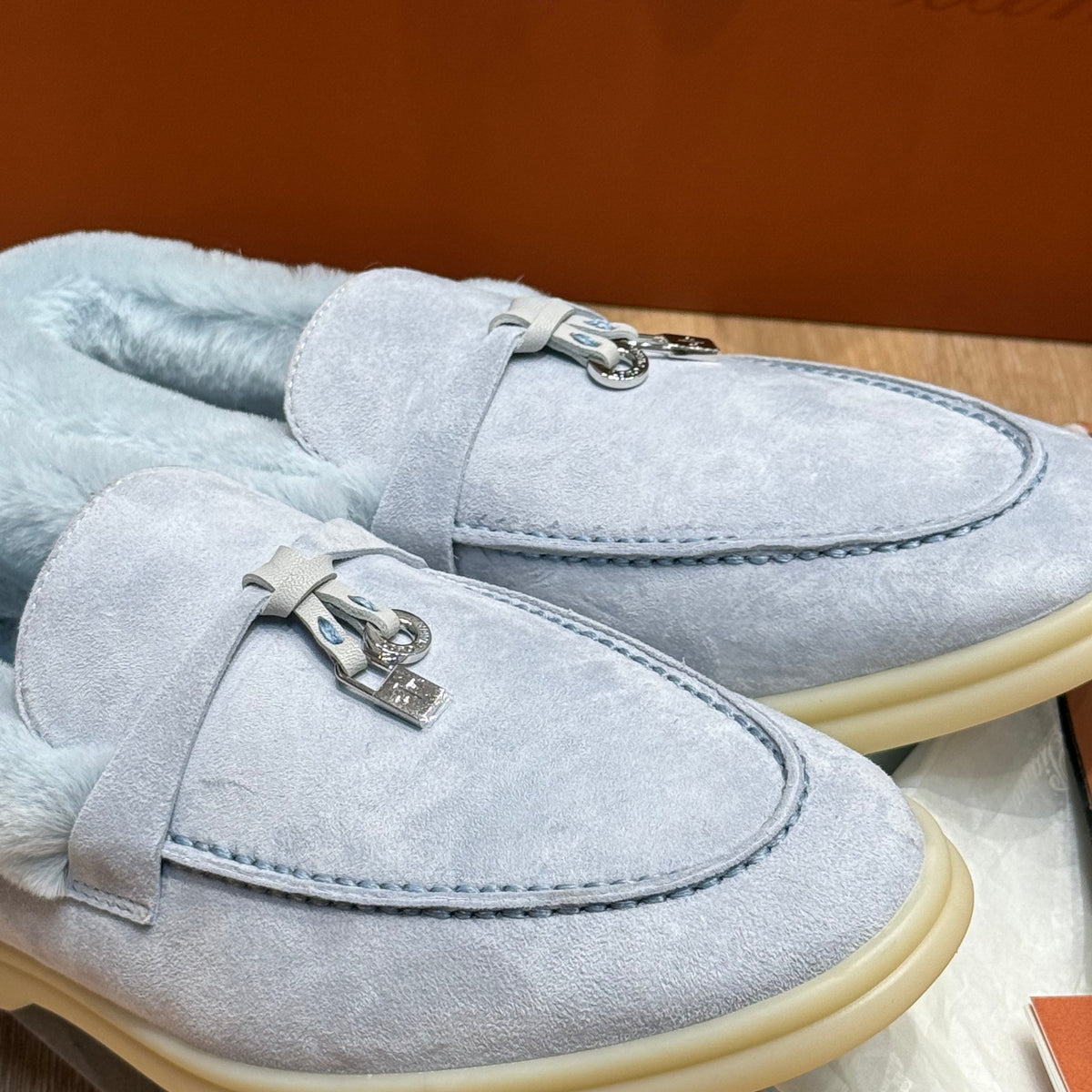 LORO P SUMMER CHARMS LOAFERS