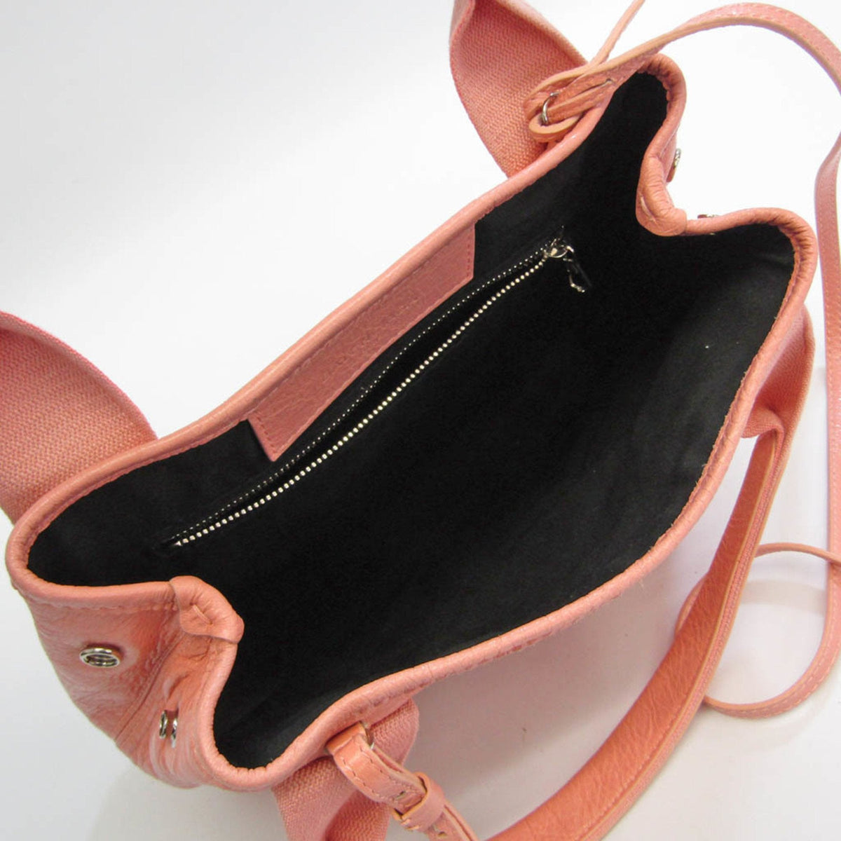 balenciaga Navy Cabas Shoulder Bag