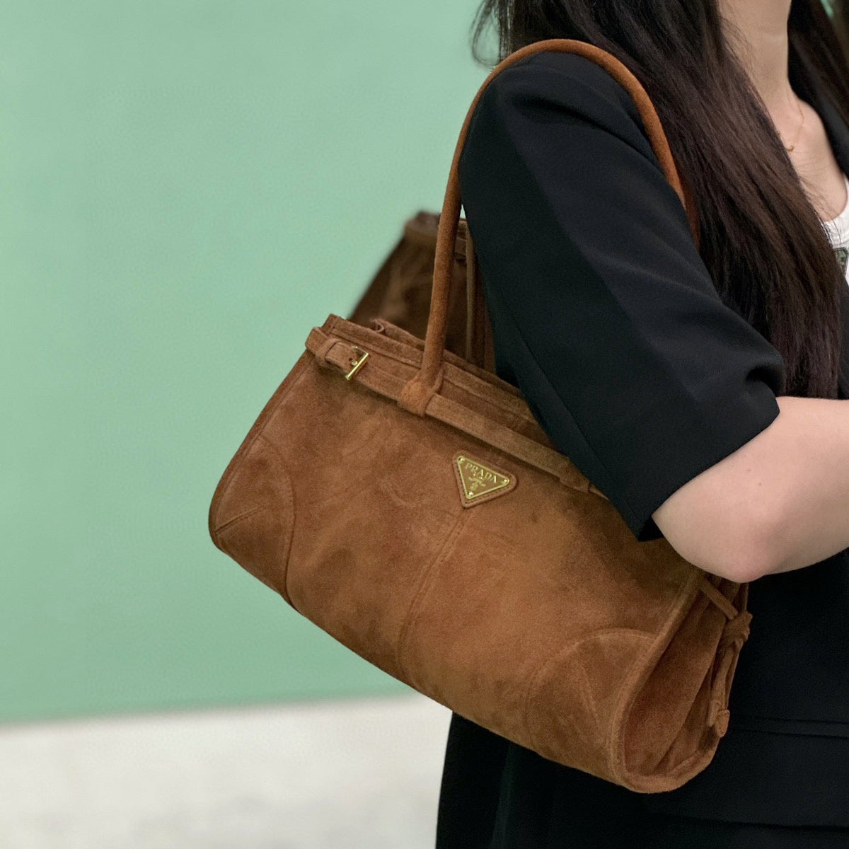 PD MEDIUM LEATHER HANDBAG