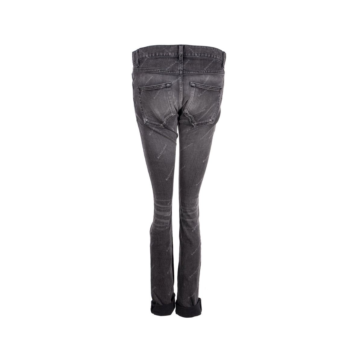 balenciaga Size 26 Denim Jeans Cotton Black