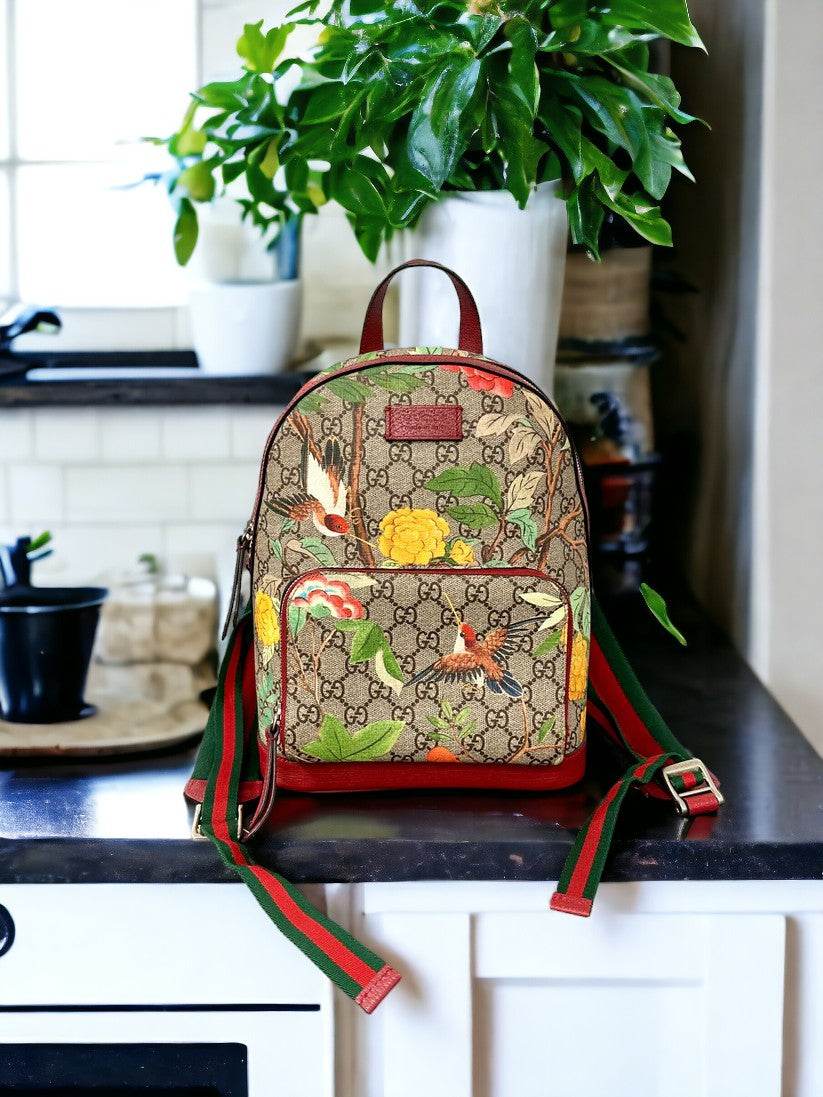 Gucci GG Supreme Coated Canvas Small Backpack