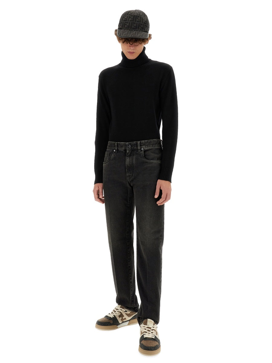 Fendi Men Jeans In Denim