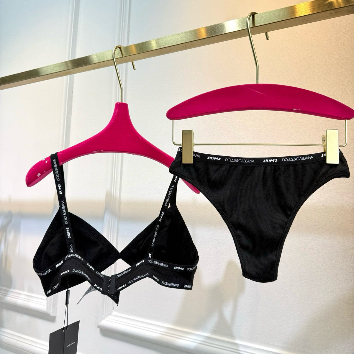 SKIMS x DG BRA SET