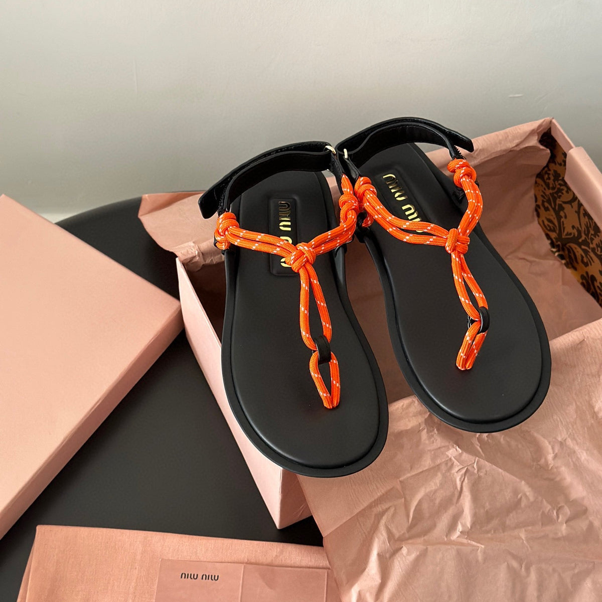 MIU M SANDALS