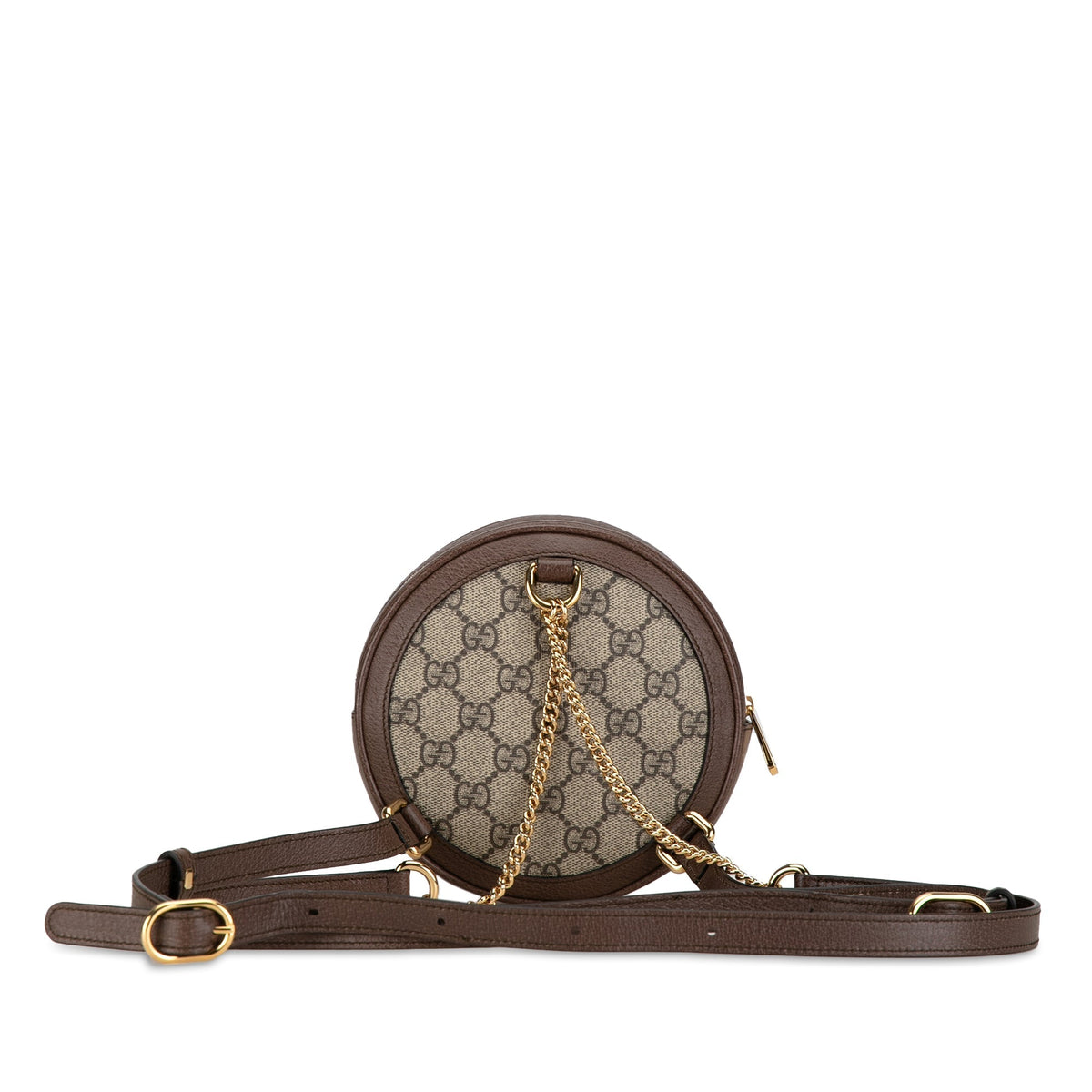 GUCCI Mini GG Supreme Round Ophidia Backpack