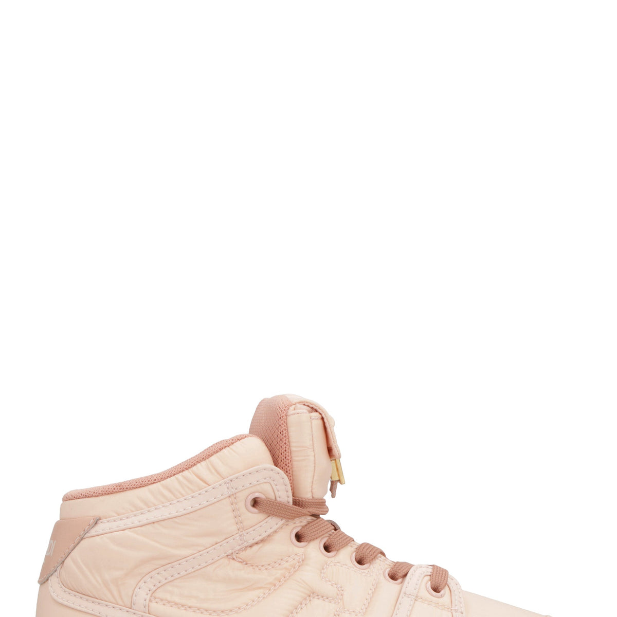 FENDI MATCH HIGH-TOP SNEAKERS